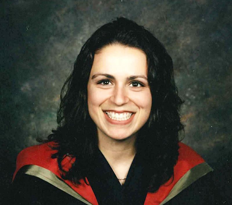 Graduation photo of RWDI engineer and Director of Technical Excellence, Aimée Smith