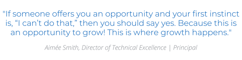 Quote by Aimée Smith, Director of Technical Excellence and Principal at RWDI