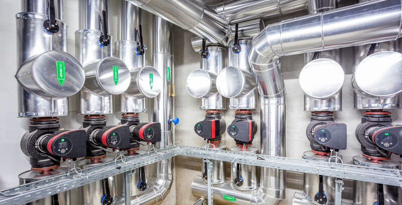 central heating system