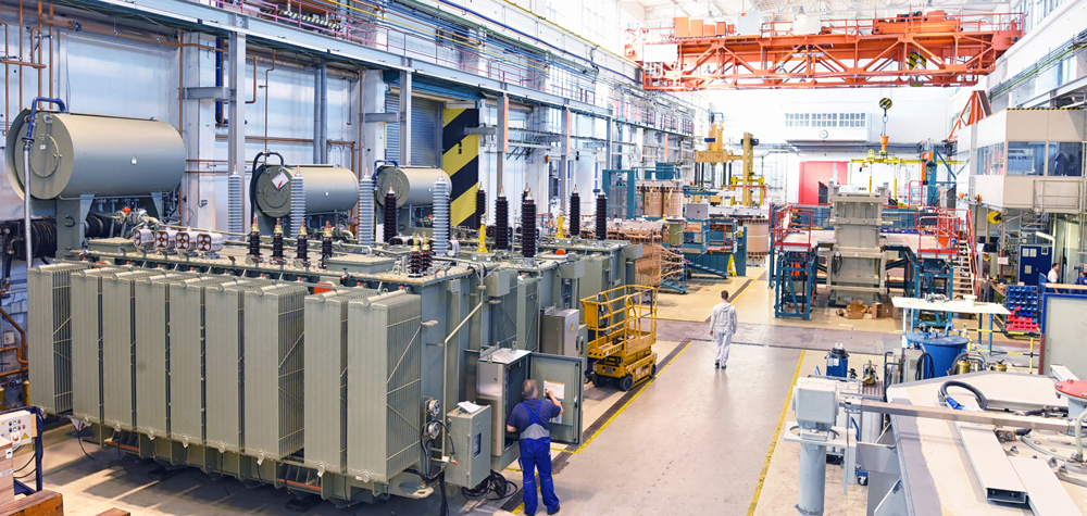 Manufacturing plant operations focused on reducing energy use and emissions