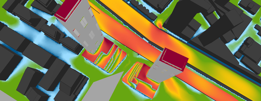 wind comfort CFD